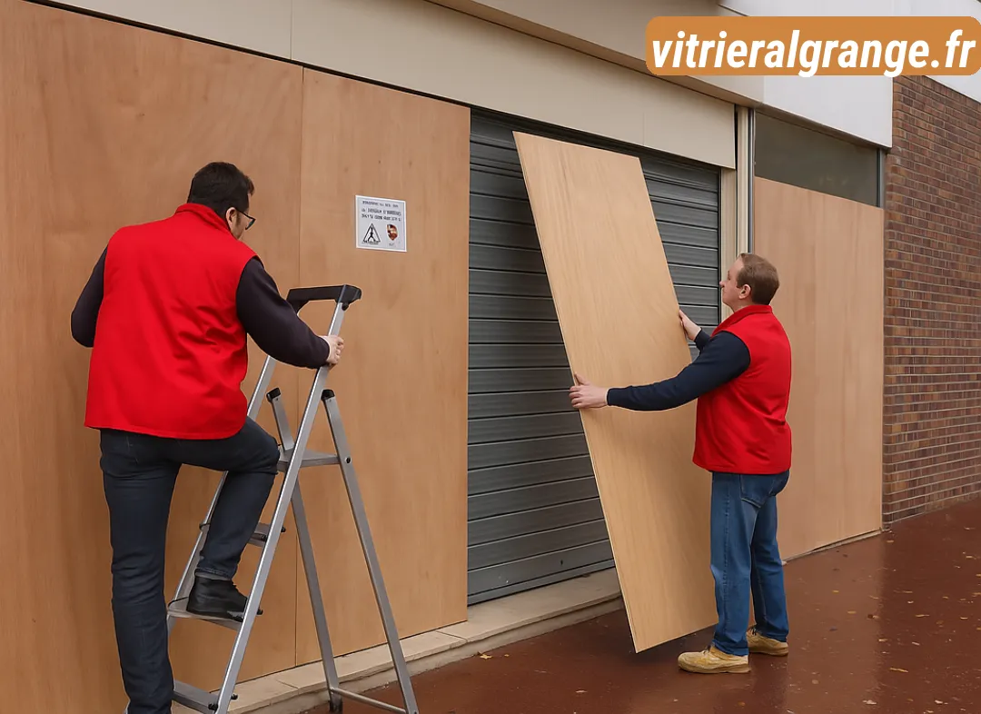 Mise en sécurité fermeture provisoire Algrange